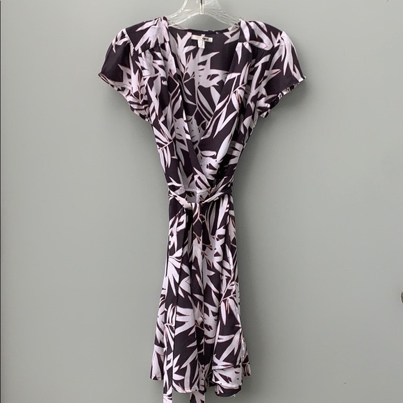 Amuse Society Turner Bamboo Print Wrap Dress - Picture 9 of 11